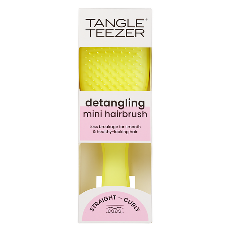 Tangle Teezer. Гребінець The Wet Detangler Mini Hyper Yellow