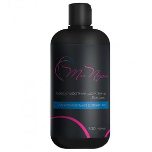 Sulfate-free detox shampoo maximum length Inoar Mar Negro 500 ml