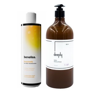 Beneliss Beneplastia + Deeply Medium Cleansing Shampoo 7.3 pH 500+1000 ml
