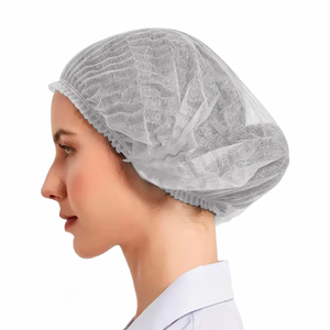 Hair Expert One-time fabric cap. White 1x100 pcs.