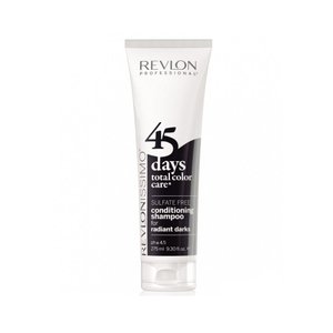 Шампунь для темних і чорних тонів Revlon Professional 45 Days Radiant Dark 2in1, 275 мл
