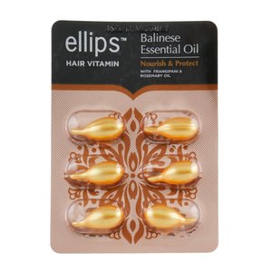 Ellips Hair Vitamin питание и защита Бали с маслом плюмерии и маслом розмарина 6х1 мл