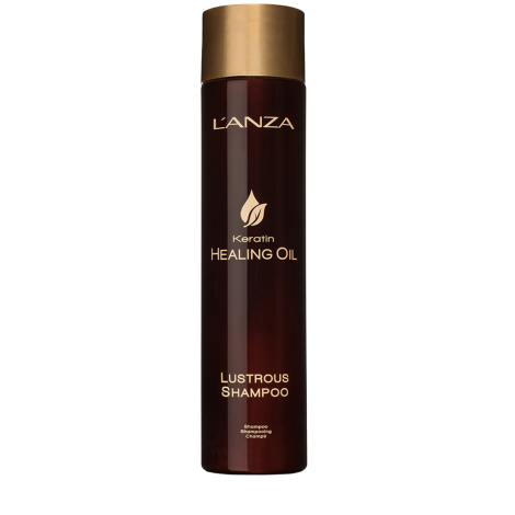 L'Anza Keratin Healing Oil Lustrous Shampoo Шампунь с кератиновым эликсиром, 300 мл