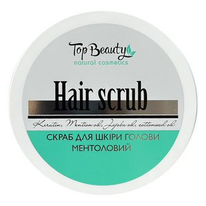 TOP BEAUTY Menthol Hair scrub Ментоловый пилинг для кожи головы 250 мл