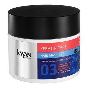 KAYAN Keratin care маска для поврежденных и тусклых волос 300 мл