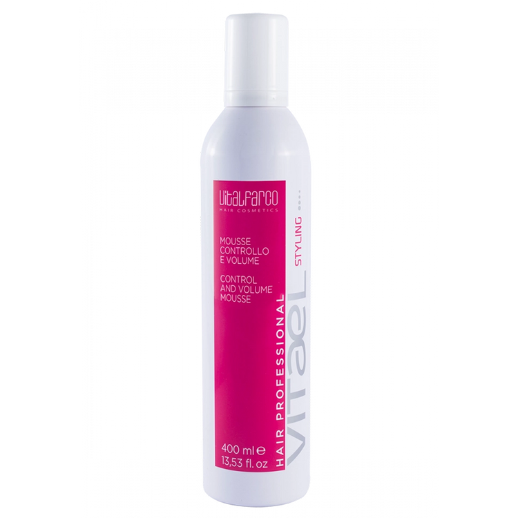 VITAEL STYLING CONTROL AND VOLUME MOUSSE Hair foam for shaping and structuring hairstyles 400 ml