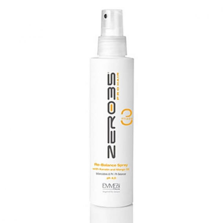Emmebi Italia Zer035 Pro Hair Re-Balance Spray, Спрей-баланс Фаза 3 150 мл
