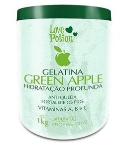 LOVE POTION Gelatina Green Apple - Коллагеновый восполнитель 1000 мл