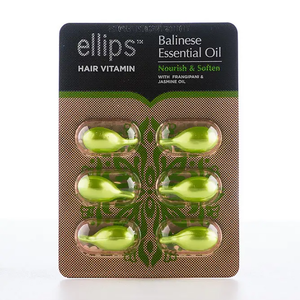 Ellips Hair Vitamin живлення та пом'якшення Балі з олією плюмерії та олією жасмину 6х1 мл