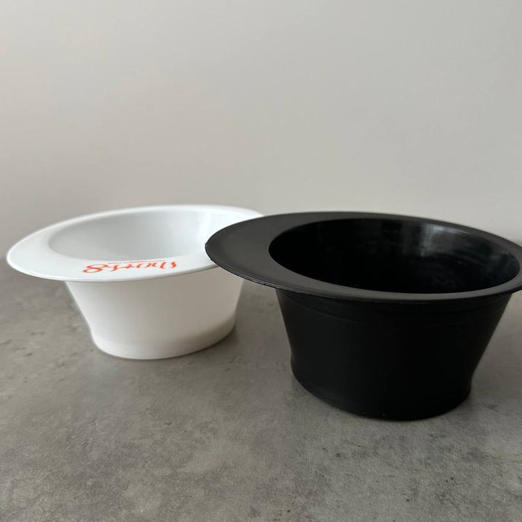 Hair Expert Plastic Bowl, Black, 280 ml.