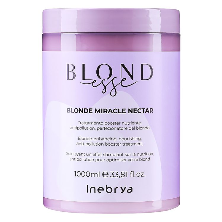 Inebrya Esse Blonde Miracle Nectar Интенсивная питательная маска для блонда 1000 мл