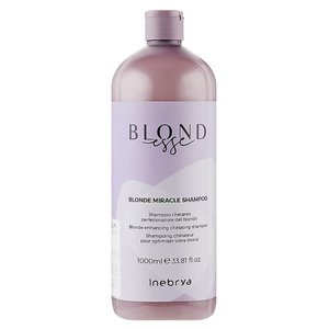 Inebrya Blonde Miracle Shampoo Хелатуючий шампунь для блонду 1000 мл