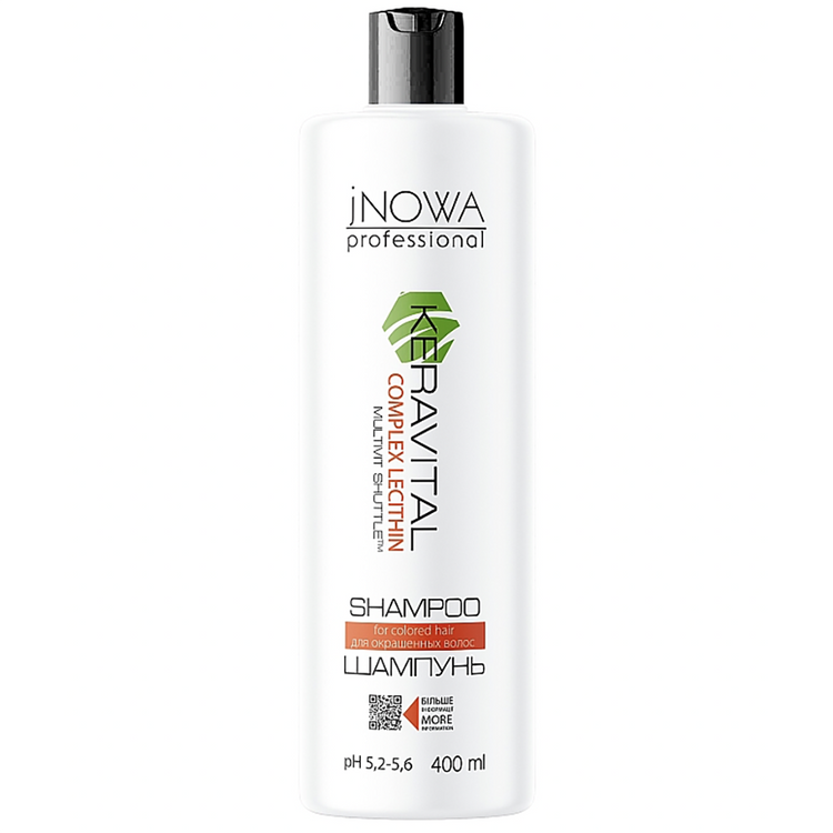 jNOWA Professional KERAVITAL shampoo for colored hair 400 ml