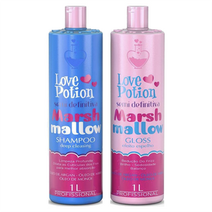 Love Potion Marshmellow 2x Кератиновый набор 1000 мл