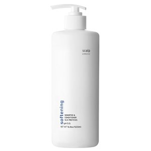 Scalp Softening Shampoo & Conditioner Silk Proteins pH 5.5 500 ml