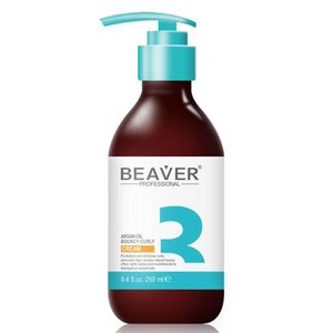 Beaver Argan Oil Bouncy Curly Крем с Аргановым маслом для придания кудрям упругости 250 мл