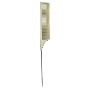 Hair Expert Comb with a needle for highlights Beige