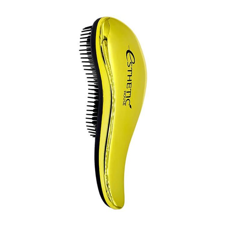 Esthetic House Hair Brush For Easy Comb Gold Расческа для легкого распутывания и разглаживания 18*7 см, золотая