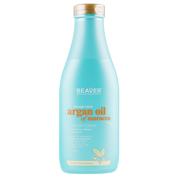 Beaver Argan Oil Damage Repair of Morocco Conditioner Кондиціонер для пошкодженого волосся з аргановою олією 730 мл