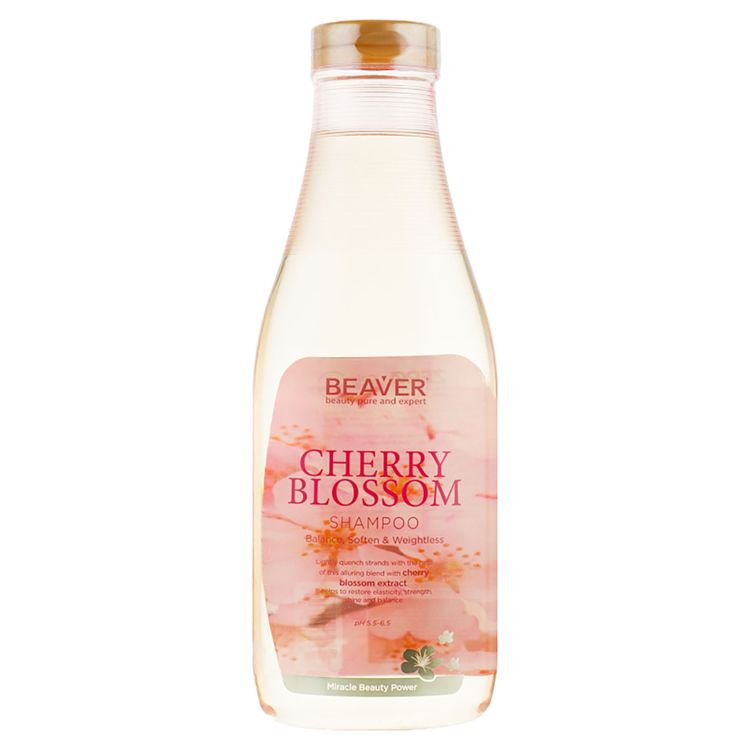 Beaver Cherry Blossom Shampoo Шампунь для ежедневного использования с экстрактом цветов Сакуры 730 мл