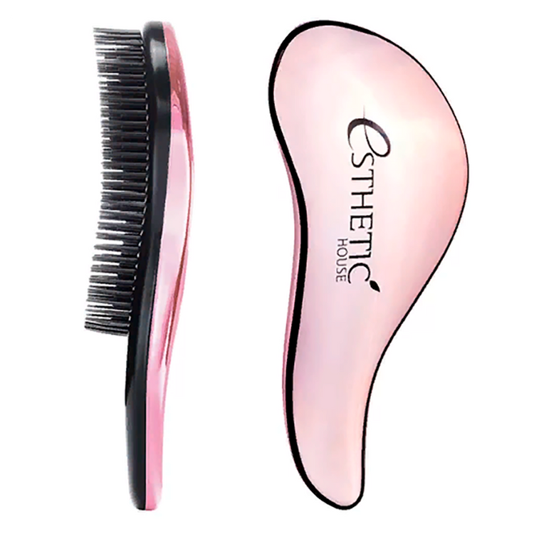 Esthetic House Hair Brush For Easy Comb Bronze Гребінець для легкого розплутування і розгладження 18 * 7 см, бронзовий