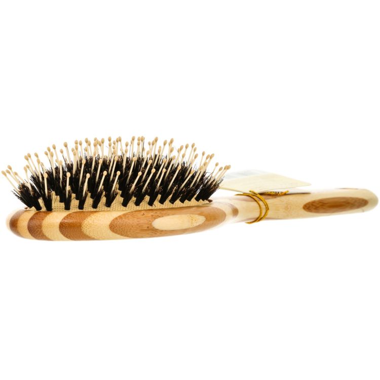 Olivia Garden Щетка для волос бамбуковая овальная с комбинированной щетиной, арт. OGBHHP6