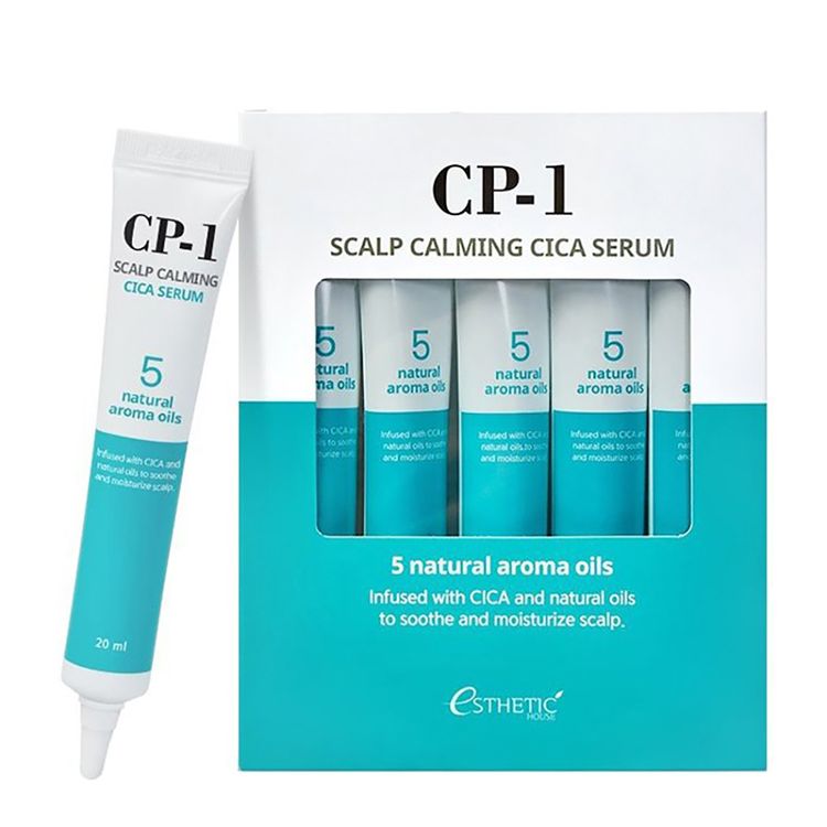 Esthetic House CP-1 Scalp Calming Cica Serum Сироватка для шкіри голови, 5x20 мл