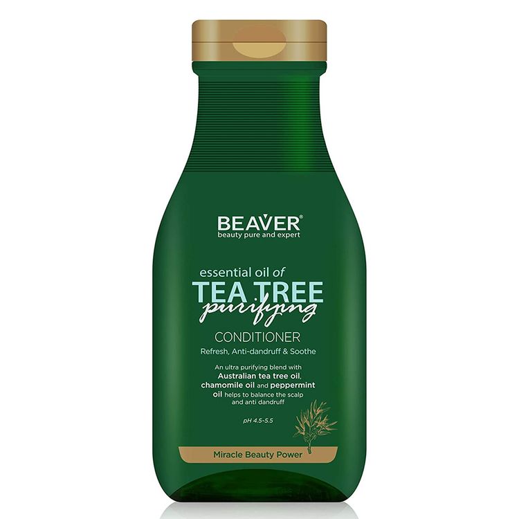 Beaver Essential Oil of Tea Tree Conditioner Кондиціонер зміцнюючий для волосся з маслом чайного дерева 350 мл