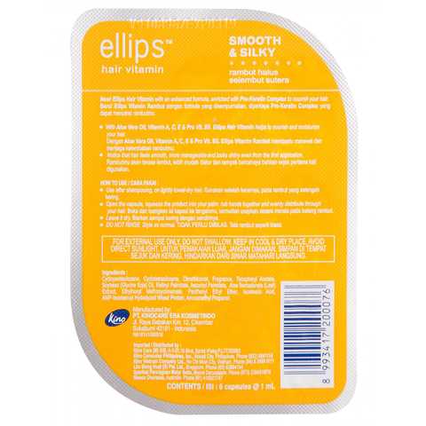 Ellips - Hair Vitamin Smooth & Silky With Pro-Keratin Complex | ZAYA