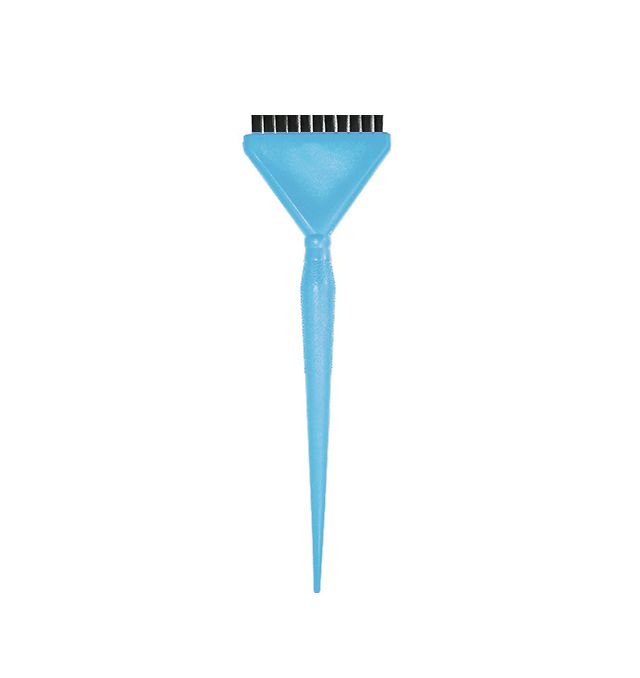 Keratin Helper Wide hairbrush with short bristles Turquoise
