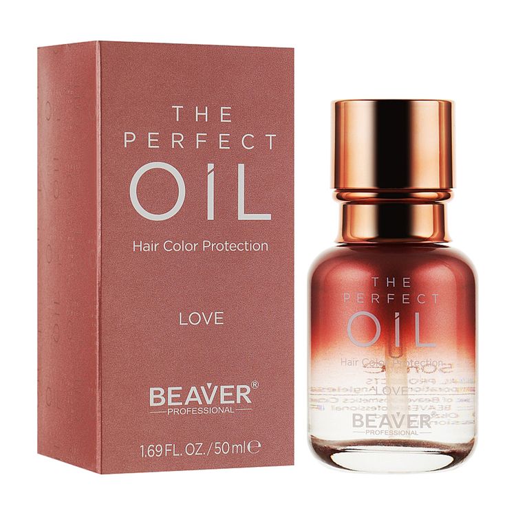 Beaver The Perfect Oil Масло для волос парфюмированное для увлажнения и защиты цвета 50 мл