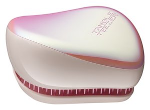 Tangle Teezer. Hair Brush Compact Styler Pink Matte Chrome