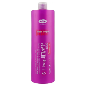 Lisap Ultimate Plus Taming shampoo дисциплинирующий шампунь с кератином 1000 мл
