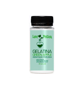 Пробник колагенового відновлювача LOVE POTION Gelatina Green Apple 100 мл