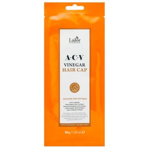 Lador ACV Vinegar Hair Cap маска - шапочка для волос с яблочным уксусом 30 мл