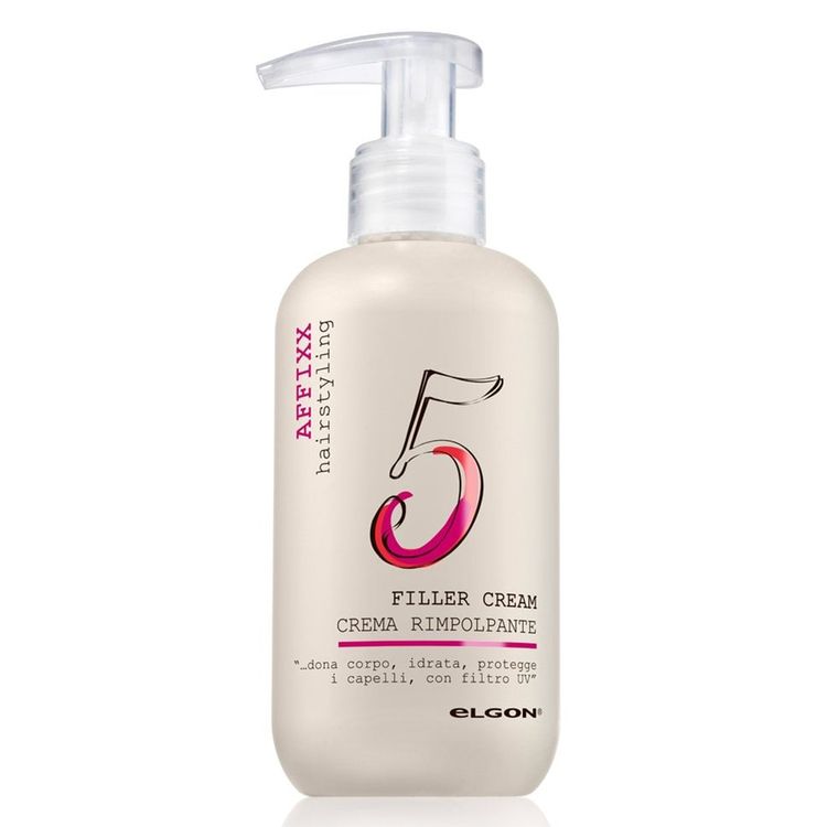 Elgon Affixx 5 Filler Cream Термозащитный уплотняющий крем для укладки волос 200 мл