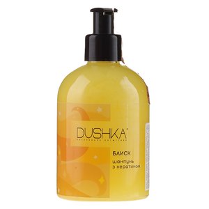 DUSHKA Shampoo "Shine" with Keratin шампунь для блеска с кератином 275 мл