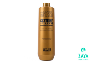 Випрямлення волосся з цистеїном - Цистеювання: Luxliss Cysteine ​​System та JustK Cysteine ​​Curl Softening