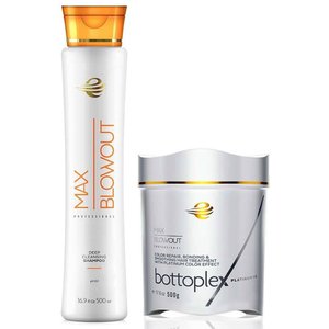 Набор бoтекcа для волос Max Blowout Bottoplex Blonde Platinum 500 мл