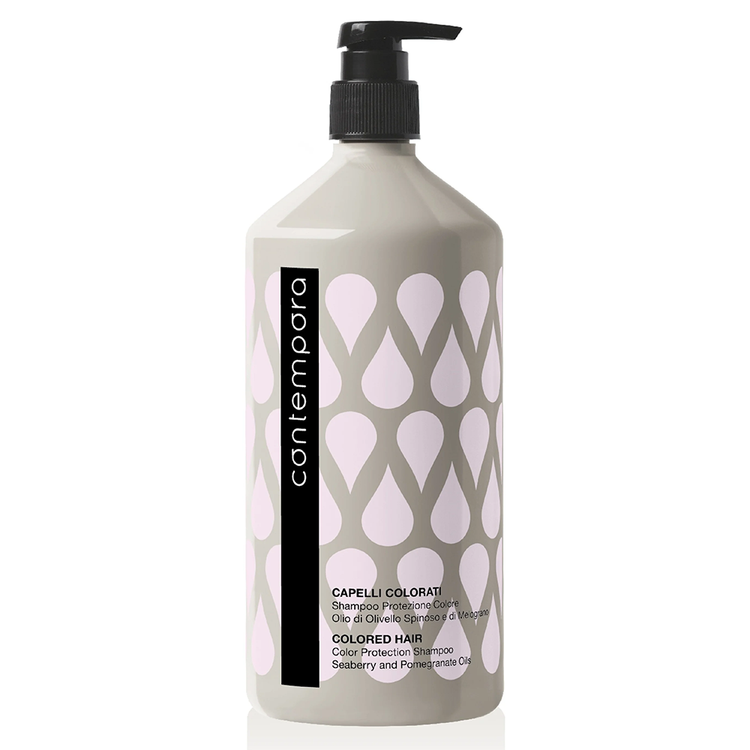 Contempora Color Protection Shampoo Шампунь для збереження кольору з маслом обліпихи і граната 1000 мл