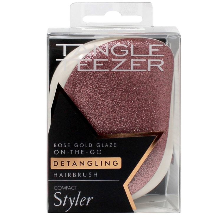 Tangle Teezer. Гребінець Compact Styler Glitter Rose