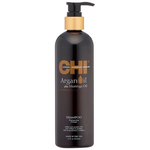 CHI Argan Oil Plus Moringa Oil Shampoo Восстанавливающий шампунь, 340 мл