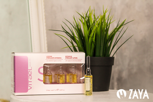 Ampoules and concentrates for hair
