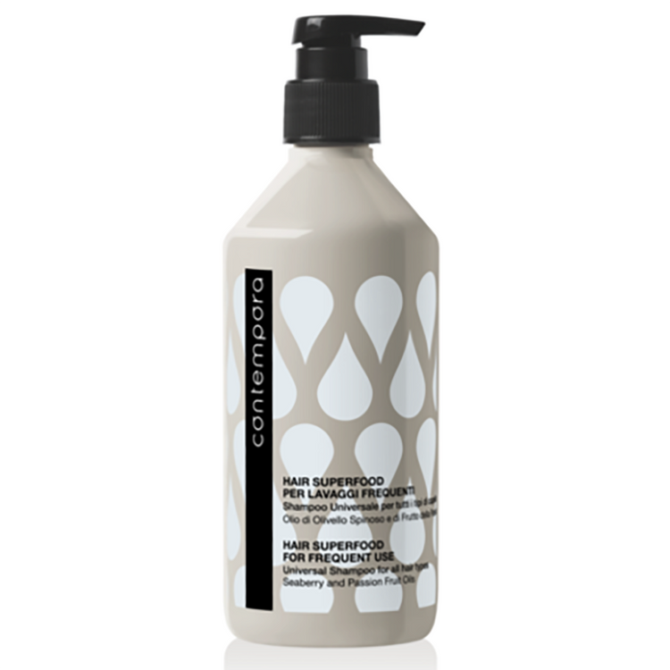 Contempora Universal Shampoo For All Hair Шампунь универсальный для всех типов волос с маслом облепихи и маракуйи 1000 мл