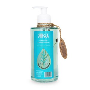 YAKA Shampoo for strengthening hair with linen 350 ml