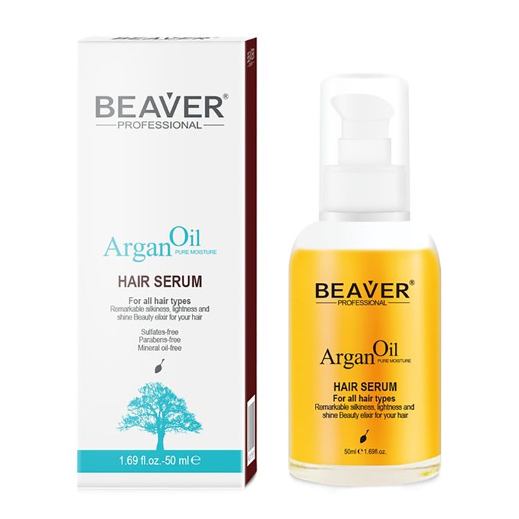 Beaver Argan Oil Hair Serum Сыворотка питающая восстанавливающая 50 мл